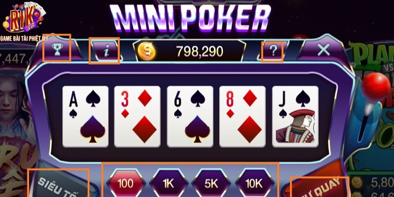 Một vài điểm nổi trội của mino poker tại Rikvip